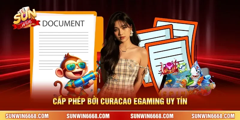 Giấy Phép SUNWIN 2 Sunwin Cấp phép bởi Curacao eGaming uy tín